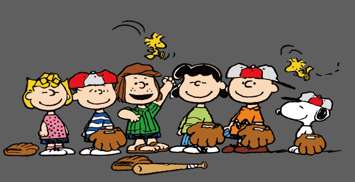 Peanuts Baseball Team