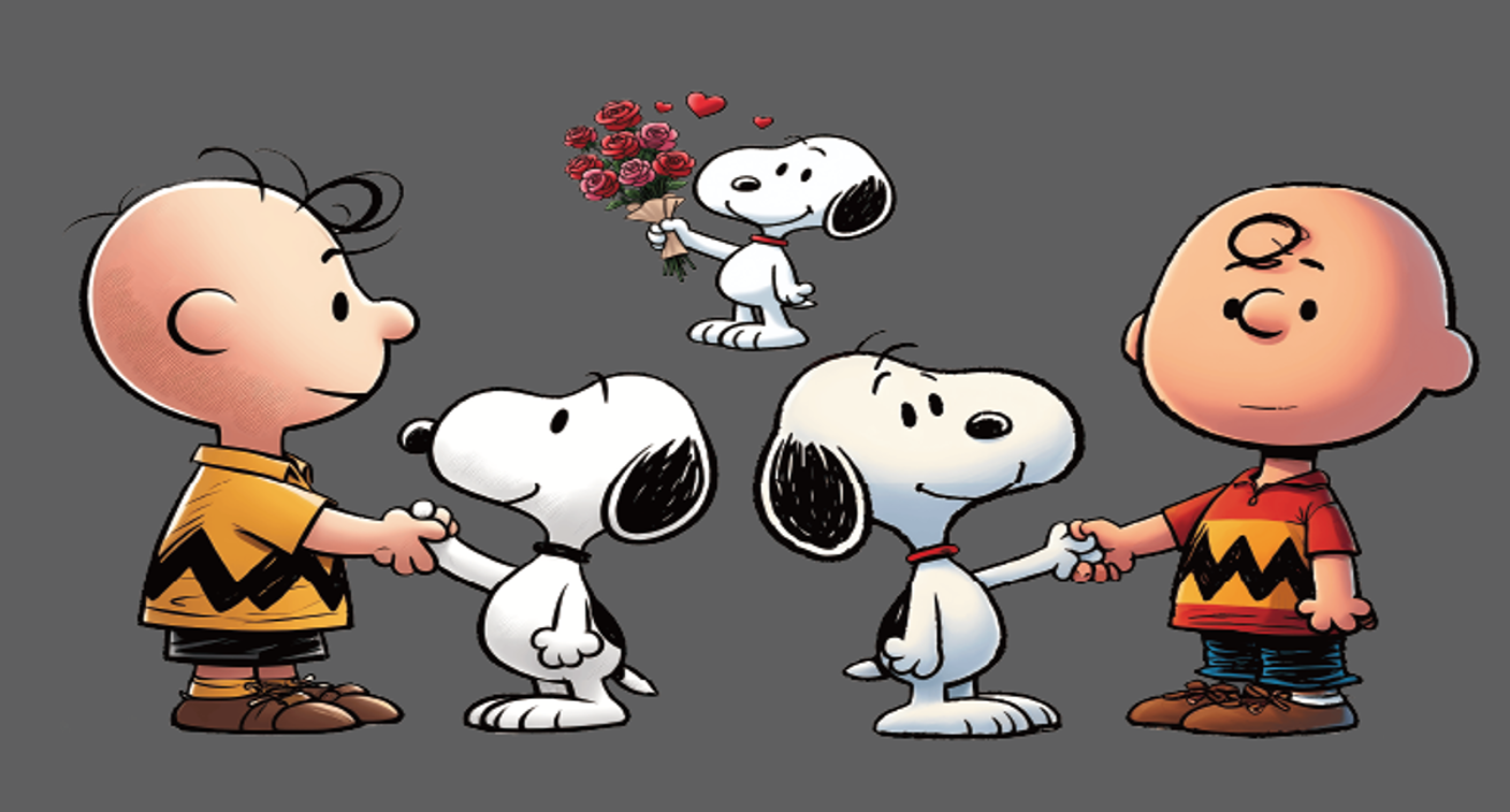 Snoopy Valentine Duo