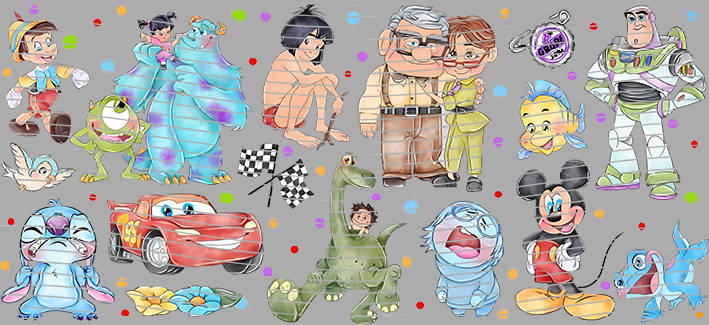 Pixar Pals Mashup