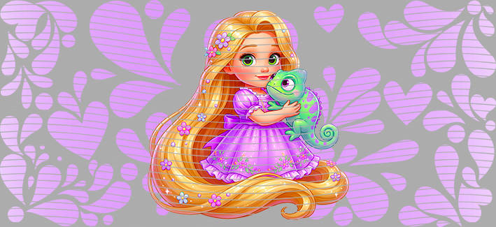 Baby Rapunzel Purple