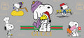 Snoopy Scarf Duo