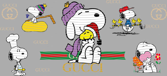 Snoopy Scarf Duo