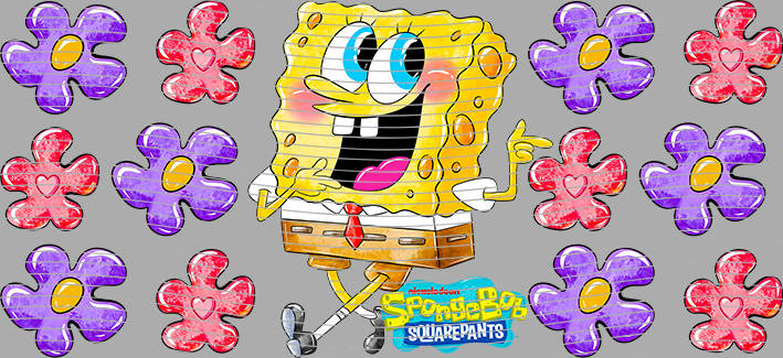 SpongeBob Floral Toss