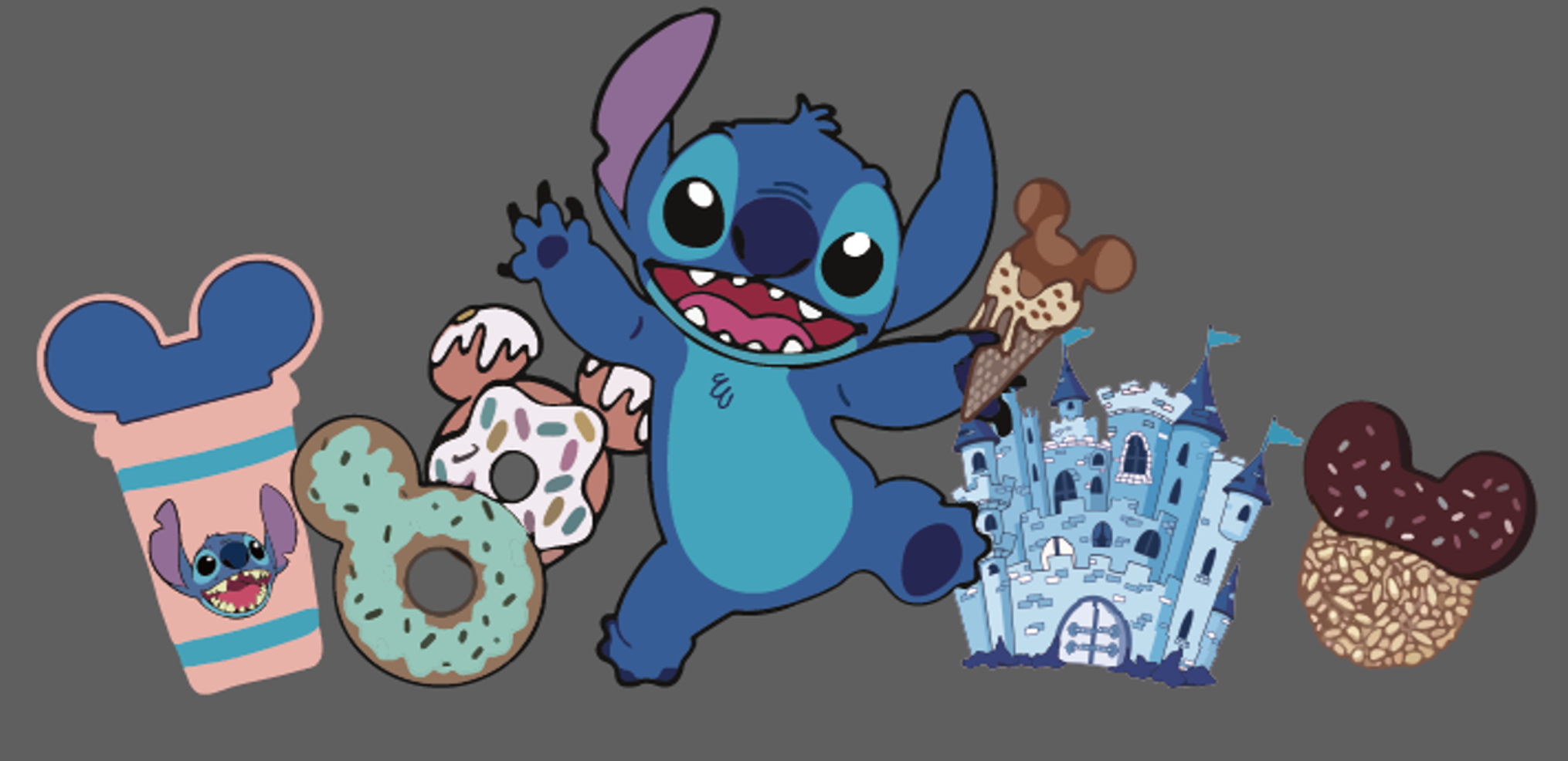 Stitch Disneyland Treats