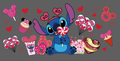 Stitch Valentine Pops