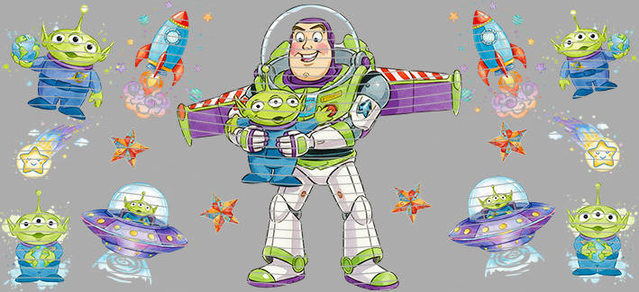 Buzz Alien Rocket