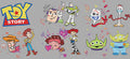 Woody Buzz Aliens