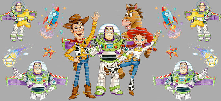 Woody Buzz Rocket