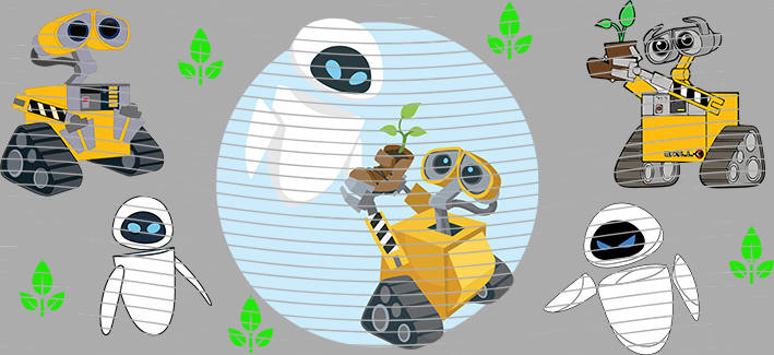 Wall-E Plant Heart